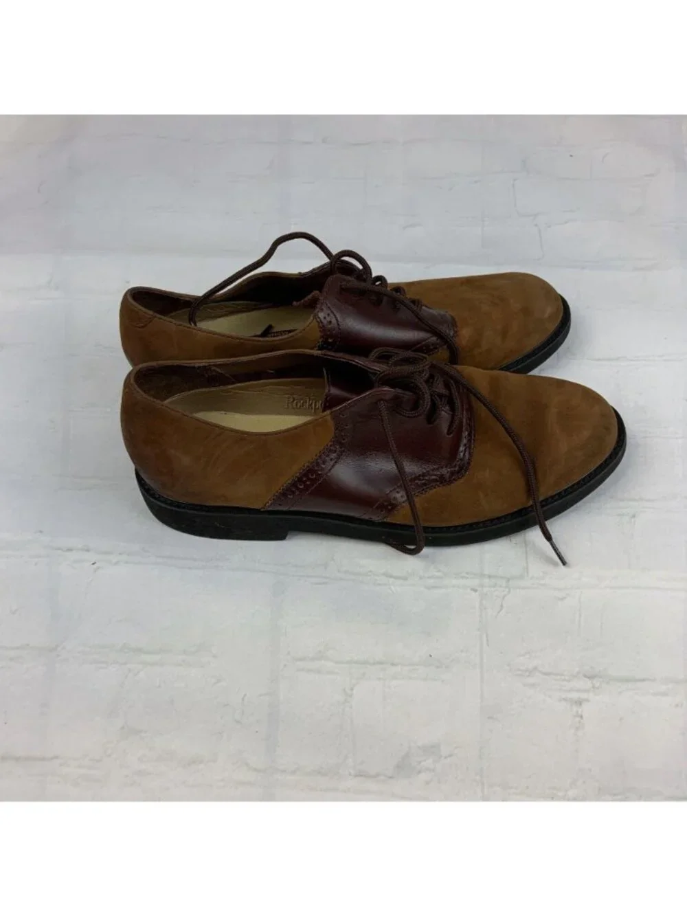 Men's Rockport brown oxfords size 9.5M